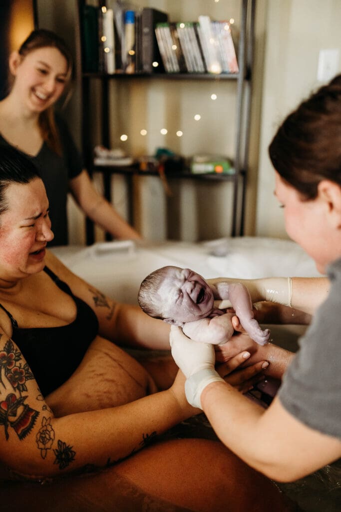 Best Birth Photographer in Edmonton Home Birth Midwife Doula